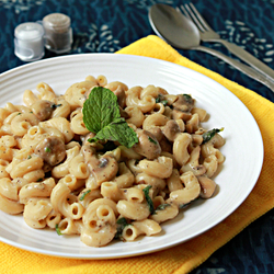 Minty Creamy Vegan Pasta