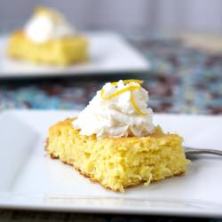 3 Ingredient Lemon Cake