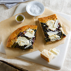 Sauteed Broccoli Rabe Flatbread