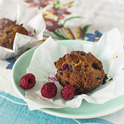 GF Raspberry Muffins