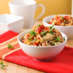 Orzo Chicken Asiago