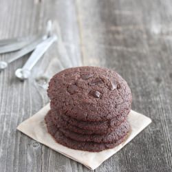 Espresso Chocolate Hazelnut Cookies