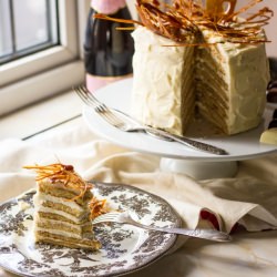 Honey and Cream Cake “Medovik”