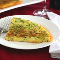 Zucchini Parmesan Frittata