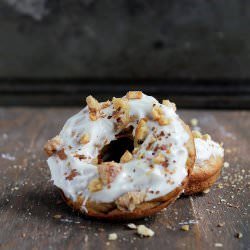 Baked Carrot Cake Doughnuts