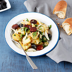 Potato Salad with Chorizo