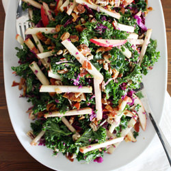 Kale, Apple & Pancetta Salad