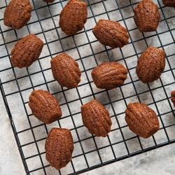 Mini Chocolate Madeleines