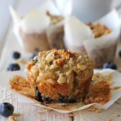 Blueberry Oatmeal Muffins