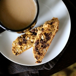 Deep Dark Chocolate Biscotti