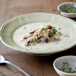 Cream of Chicken Mushroom Soup