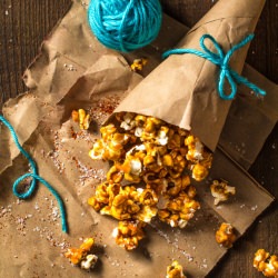 Chili Caramel Popcorn