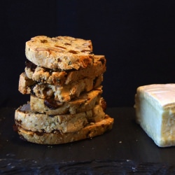 Pepper, Fennel & Rosemary Biscotti