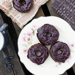 Black Bean Chocolate Donuts