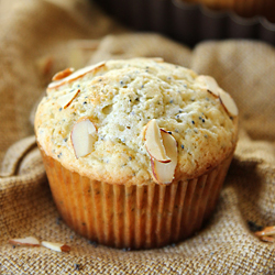 Almond Poppy Seed Muffins