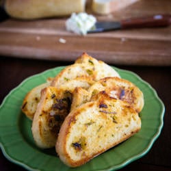 Horseradish Green Onion Toast