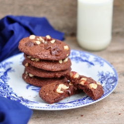 Chocolate Hazelnut Cookies