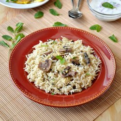 Mushroom Biryani