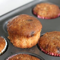 Chocolate Chip Banana Muffins