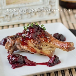 Pan Roasted Duck Legs