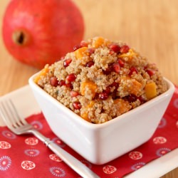 Butternut Squash Pomegranate Quinoa