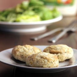 Buttery Lemon Dill Biscuits