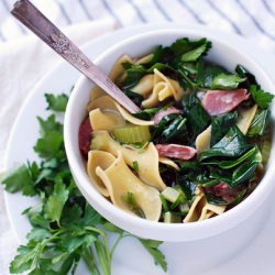 Ham Hock & Collard Greens Soup