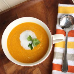 Curried Carrot and Quinoa Soup