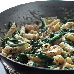 Cauliflower and Kale Pasta