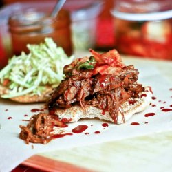 Korean Pulled Pork Sandwiches