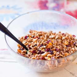 Mango and Cashew Granola