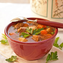 Tangy Crock Pot Beef & Veggie Stew