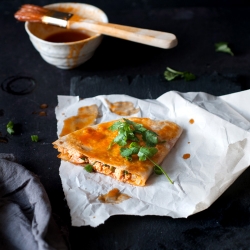 Buffalo Chicken Quesadilla