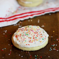 Frosted Sugar Cookies