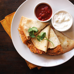 Cheesy Potato Quesadillas