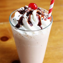 Hot Fudge Milkshakes