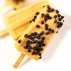 Peanut Butter Banana Ice Pops