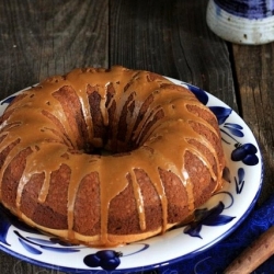 Coffee Coffee Cake + Espresso Glaze