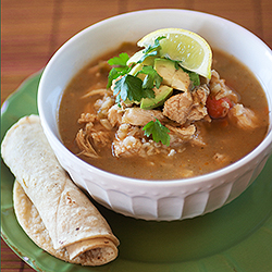 Mexican Chicken and Rice Soup