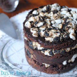 Chocolate Mallow Layer Cake