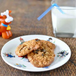 Date, Oat and Ginger Cookies