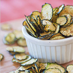 Salt and Pepper Zucchini Chips