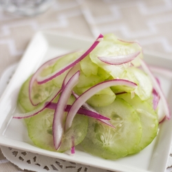 Cucumber Onion Salad