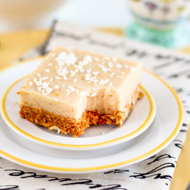 Healthy Meyer Lemon Squares