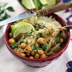 Chicken and Chickpea Stew