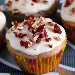 Decadent Hummingbird Cupcakes