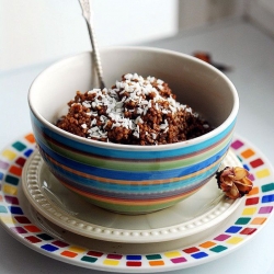 Chocolate-Coconut Millet