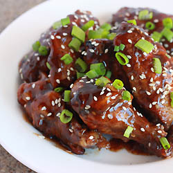 Honey Balsamic Chicken Wings