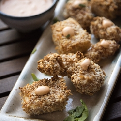 Baked Bang Bang Shrimp & Tofu