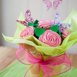 Rose Cupcake Bouquets